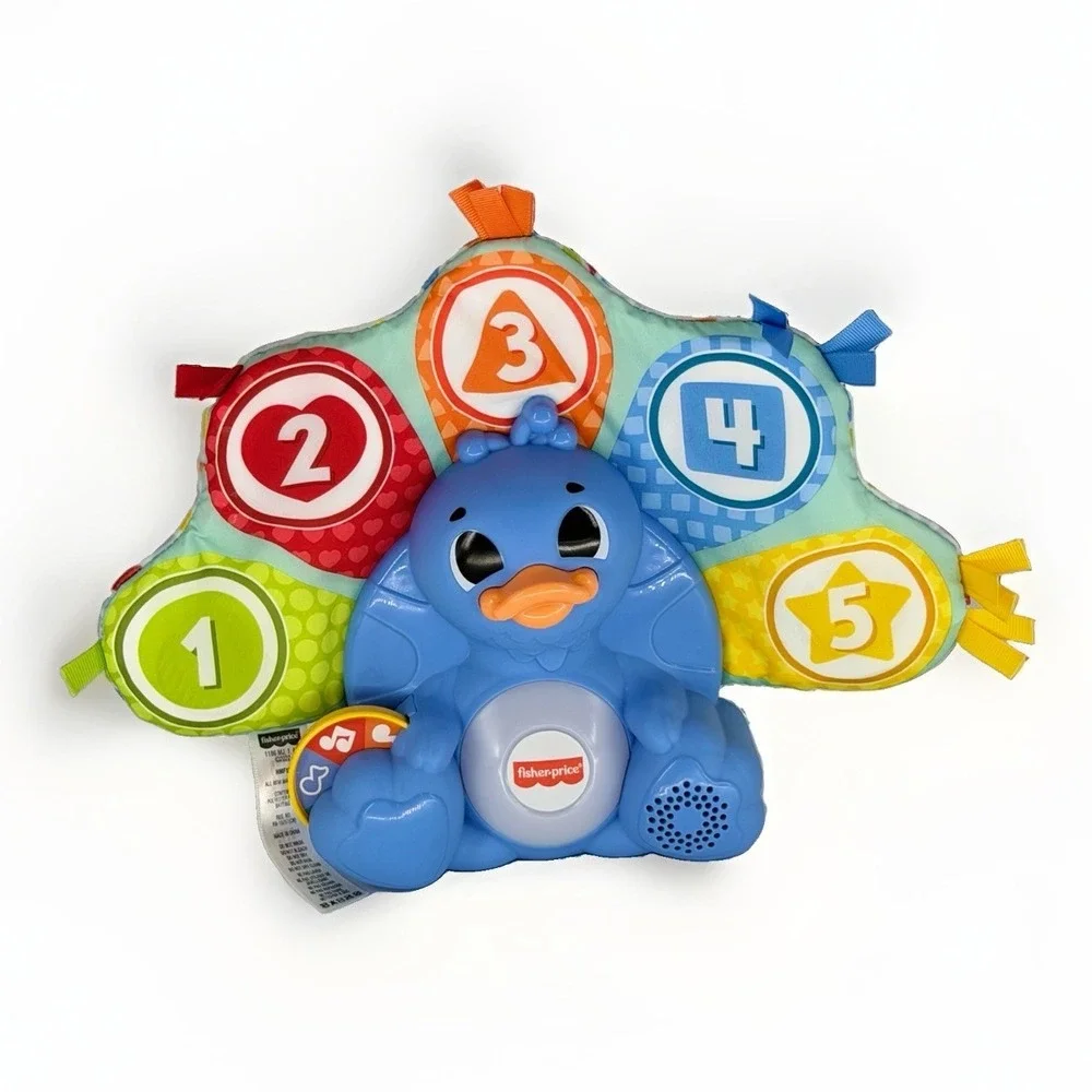 Fisher-Price Linkimals Counting & Colors Peacock Learning Toy HMF12 Tested